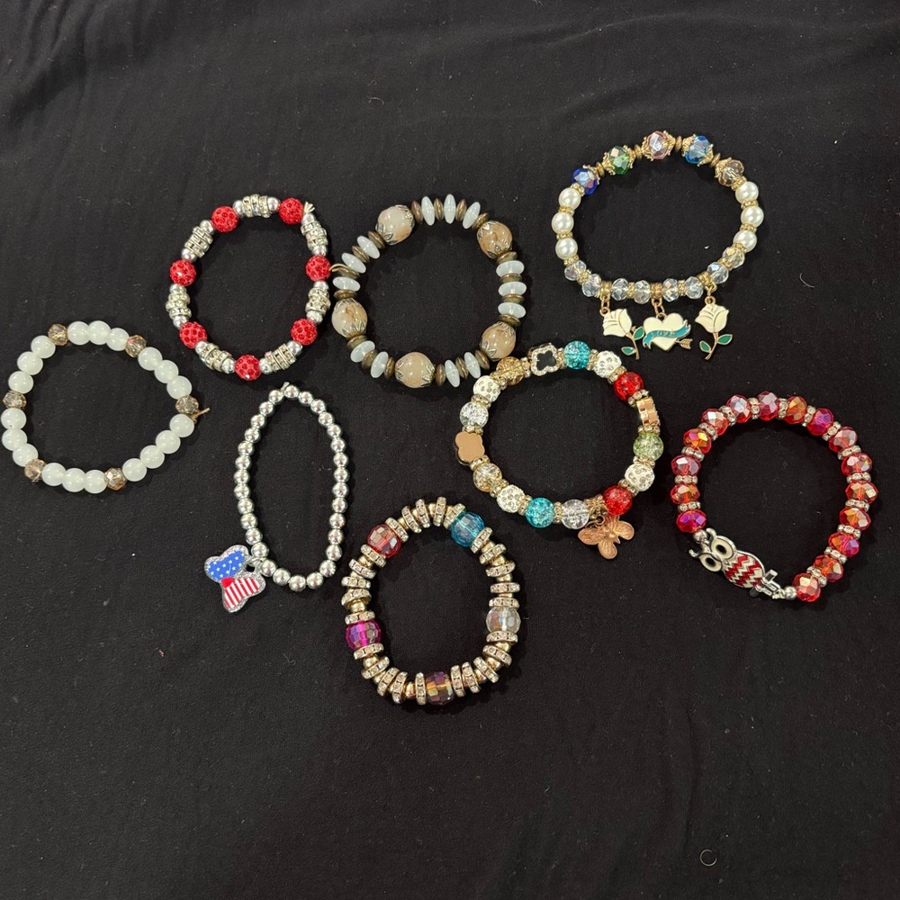 Vibrant Beaded Bracelet Set – Colorful Style for Every Occasion
